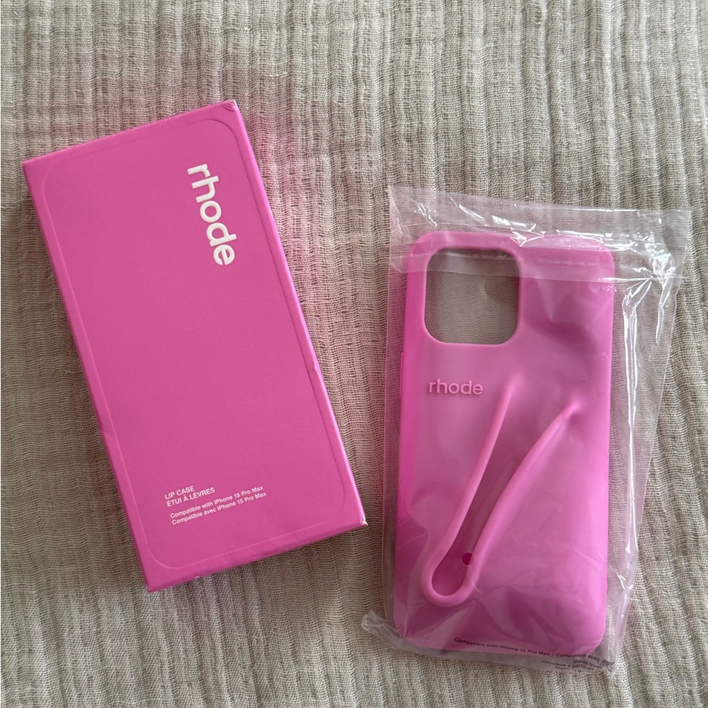 Rhode Pink iPhone 15 Pro Max Case